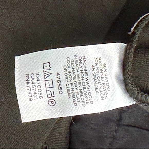 Ann Taylor Black Leggings with Side Zipper - Picture 9 of 9